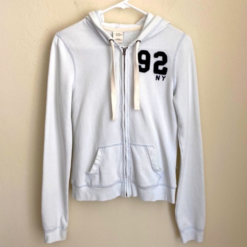 Abercrombie & Fitch Full Zippered Hoodie Sweatshirt